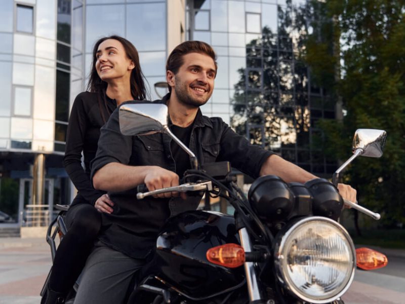 後ろに人を乗せて走ってみたいです